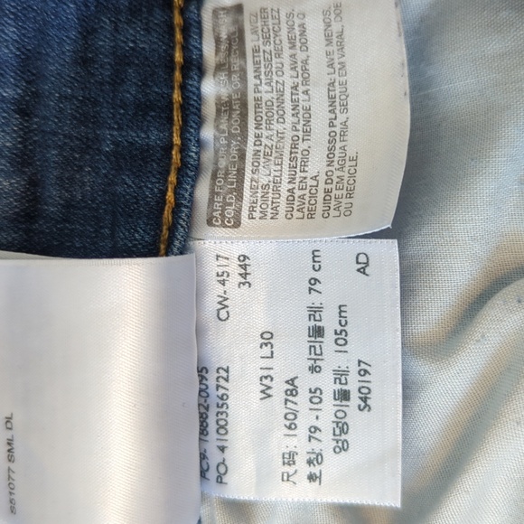 LEVIS 721 high rise skinny jeans - Picture 5 of 6